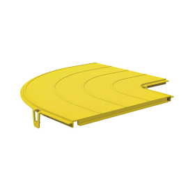 Крышка оптического лотка прямая секция 240х2000мм, ITK DS-240-38611