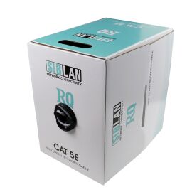 Кабель U/UTP 4 пары, Кат.5e, внутр., 0,50мм, LSZH, серый, 305м, SIBLAN (RQ) T-448
