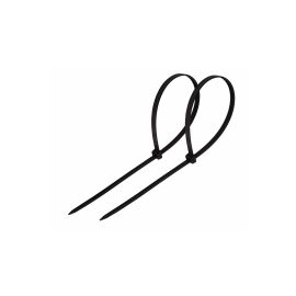 Хомут-стяжка 7,6x400мм, черный, уп.100 шт, REXANT 07-0401-8