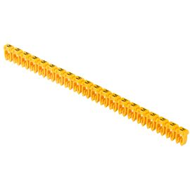 Маркер открытого типа KE 1,5-2,5мм2 символ "M" (200шт/упак) IEK