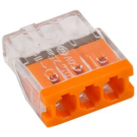 Строительно-монтажная клемма СМК 772-203 компактная (4шт/упак) IEK
