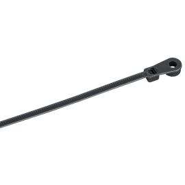 Хомут P6.6 с винтовым креплением чёрный 3,6х150мм 100шт/упак IEK