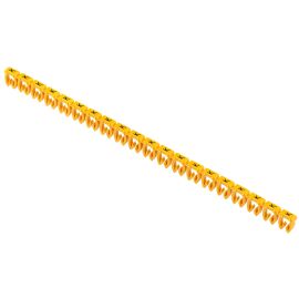 Маркер открытого типа KE 4-6мм2 символ "K" (200шт/упак) IEK