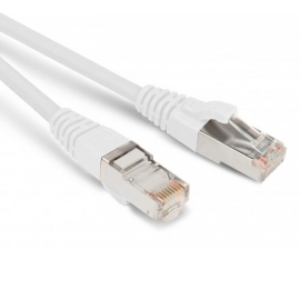 Патч-корд 4 пары, 2хRJ45, 3м, Кат.6, SF/UTP, белый, LSZH, Hyperline PC-LPM-SFTP-RJ45-RJ45-C6-3M-LSZH-WH