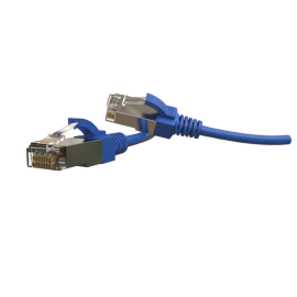Патч-корд 4 пары, 2хRJ45, 3м, Кат.6, S/FTP, синий, LSZH, Hyperline PC-LPT-SFTP-RJ45-RJ45-C6-3M-LSZH-BL