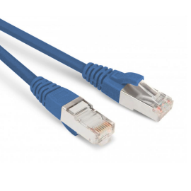 Патч-корд 4 пары, 2хRJ45, 6м, Кат.5e, SF/UTP, синий, LSZH, Hyperline PC-LPM-SFTP-RJ45-RJ45-C5e-6M-LSZH-BL