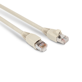 Патч-корд 4 пары, 2хRJ45, 2м, Кат.6a, FTP, серый, LSZH, Hyperline PC-LPM-STP-RJ45-RJ45-C6a-2M-LSZH-GY