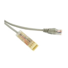 Патч-корд 2 пары, 110 тип-RJ45, 2м, серый, LSZH, Hyperline PC-110-RJ45-2P-CX-2M-LSZH-GY