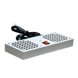 Модуль вентиляторный, 2 элемента потолочный без термостата для шкафов ПРЕМИУМ глубиной 600мм, IRS-FAN2/600-PR