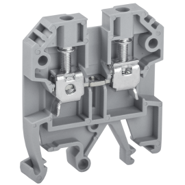 Клемма винтовая КВИ-4мм2 серая, IEK YZN30-004-K03