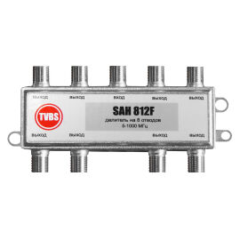 Делитель SAH812 (1х8, 5-862МГц, 12дБ)