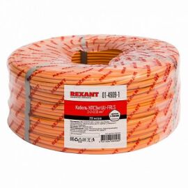 Кабель огнестойкий КПСЭнг(А)-FRLS 2x2x0,50, уп.200м, REXANT 01-4909-1