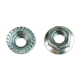 Гайка с насечкой, препятствующей отвинчиванию М6 (200шт), ДКС, CM100600