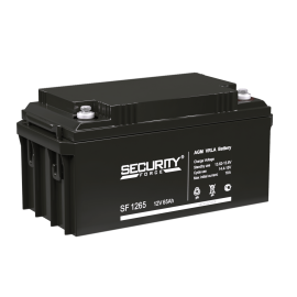 Батарея аккумуляторная SF 1265, (12В, 65Ач), SECURITY FORCE 4614030010009