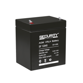 Батарея аккумуляторная SF 12045, (12В, 4.5Ач), SECURITY FORCE 4614030010004