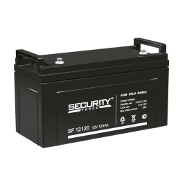 Батарея аккумуляторная SF 12120, (12В, 120Ач), SECURITY FORCE 4614030010006