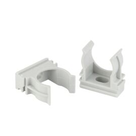 Клипса для трубы d32мм, уп.50шт, серый, SPL KPS 32