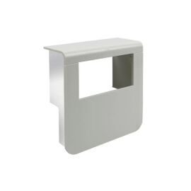 Суппорт с рамкой 2 поста 45х45, на профиль кабель-каналов 45х45 и 45х22,5, белый, SPL 080018S 