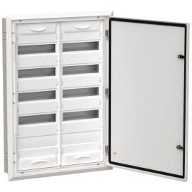 TITAN 5 Корпус металлический ЩРв-120 (2х60) 880х625х130мм IP31 белый (одна дверь) IEK