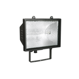 Прожектор ИО1500 галогенный черный IP54, IEK LPI01-1-1500-K02