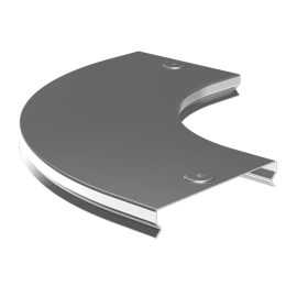 Крышка поворота плавного 90 град тип Г01 ESCA 400мм, IEK CPG01D-0-90-400-08 