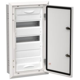 TITAN 5 Корпус металлический ЩРв-36 (1х36) 630х365х130мм IP31 белый (одна дверь) IEK