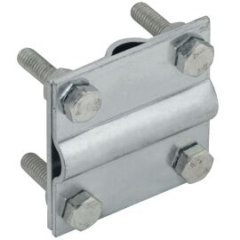 Зажим крестообразный полоса/пруток-полоса/пруток 30/8мм оцинкованная сталь IEK