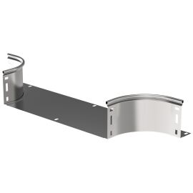 ESCA Отвод Т-образный плавный тип Г01 80х500мм IEK