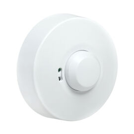 Датчик движения ДД-МВ 101, 1200Вт, 360 град., 8м, IP20, белый, IEK LDD11-101MB-1200-001