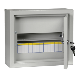 Корпус металлический ЩРн-12з-1 36 УХЛ3 IP31, IEK MKM14-N-12-31-Z