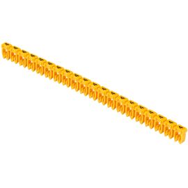 Маркер открытого типа KE 1,5-2,5мм2 символ "4" (500шт/упак) IEK