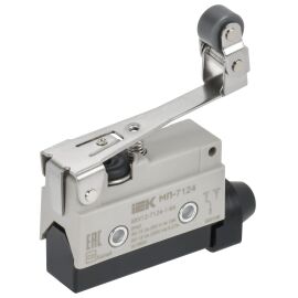 Микропереключатель концевой МП-7124 рычаг с регулируемым роликом IP40 IEK