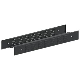 FORMAT Панель цоколя вентилируемая 100х800мм RAL7021 (2шт/компл) IEK