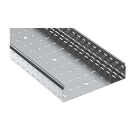 Лоток перфорированный 100х400х3000-1,5мм, IEK CLP10-100-400-150-3