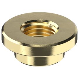 Гайка стальная круглая М6 IEK