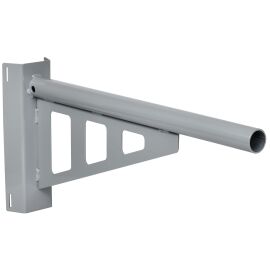 Кронштейн КР-6 D=48 L=750 на опору под монтажную ленту 2 хомута серый IEK