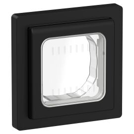 FLITE Рамка 1-местная IP55 Рпро-1-55-ФлЧ черный IEK