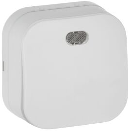 GLORY Выключатель 1-клавишный для открытой установки с индикацией 10А ВС20-1-1-ХБм белый матовый IEK