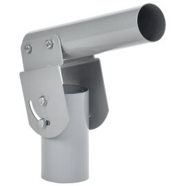 Кронштейн КР-3 D=48 L=230 на трубу регулируемый угол серый IEK