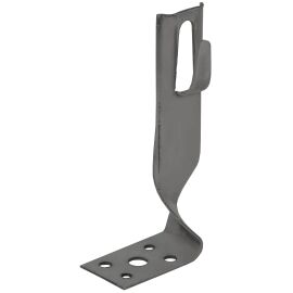 Держатель проводника круглого 6-8мм угловой скрученный h=140мм оцинкованная сталь TD IEK