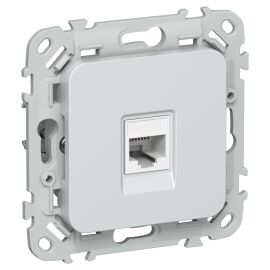 FLITE Розетка компьютерная RJ45 категория 6 UTP РК6-1-0-ФлЖ жемчуг IEK