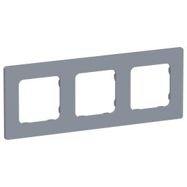 FLITE Рамка 3-местная РУ-3-К-ФлМ маренго IEK