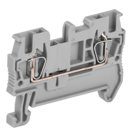 Клемма пружинная КПИ 2в-1,5, 17,5А, серый, IEK YZN11-001-K03