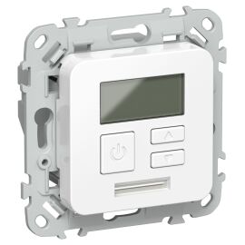 FLITE Термостат электронный с дисплеем 16А Т-ФлБ белый IEK