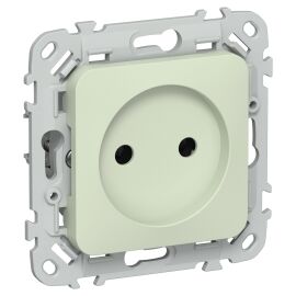 FLITE Розетка без заземления без защитных шторок безвинтовое крепление 10А РС01-1-ФлП панг IEK