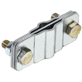 Зажим соединительный параллельный полоса/пруток—полоса/пруток нержавеющая сталь IEK