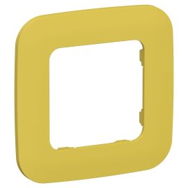 FLITE Рамка 1-местная РУ-1-А-ФлЖК желтый карри IEK