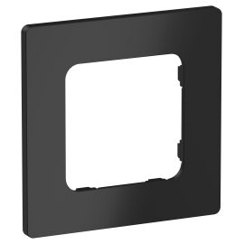 FLITE Рамка 1-местная РУ-1-К-ФлЧ черный IEK