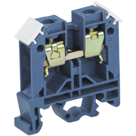 Зажим наборный ЗНИ-10мм2 (JXB70А) синий, IEK YZN10-010-K07