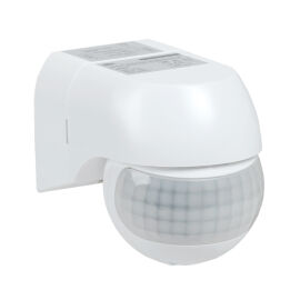 Датчик движения ДД 015, 800Вт, 180град, 12м, IP44, белый, IEK LDD10-015-800-001